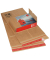 Buchverpackung CP035.01.020 braun, für A5, innen 230x165x70mm, Karton 1-wellig