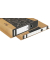 Ordnerversandkarton CP050.01.020 braun, für 1 Ordner 80mm, 2 Ordner 35mm, innen 320x290x35-80mm, Wellpappe 1-wellig