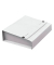 Ordnerversandkarton CP055.51.020 weiß, für 1 Ordner 80mm, 2 Ordner 35mm, innen 320x290x35-80mm, Wellpappe 1-wellig