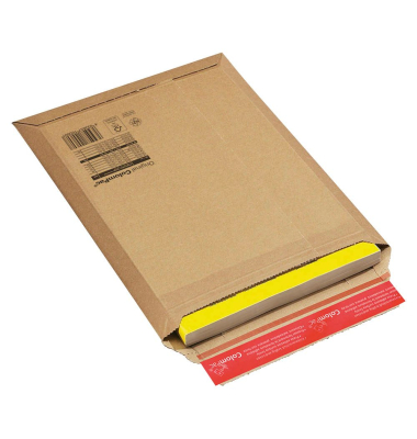 Versandtaschen CP010.06.020, Sonderformat, ohne Fenster, haftklebend, braun