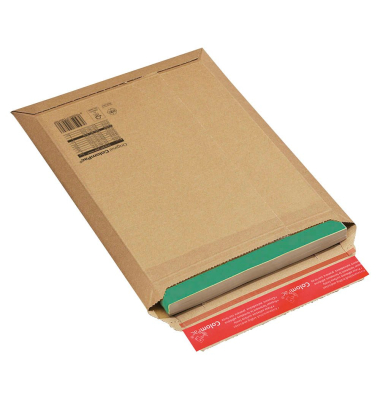 Versandtasche 290x400 mm B4 ohne Fenster Vollpappe braun