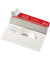 CD/DVD-Versandtasche 222x123x3 mm DINlang ohne Fenster Vollpappe weiß 1 Stück
