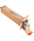 Versandhülse CP072.02 braun, bis DIN A2, innen 430x108x108mm, viereckig, Wellpappe 1-wellig