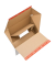 Versandkarton Premium CP155.356 weiß, bis DIN A4+, innen 389x324x160mm, Wellpappe 1-wellig