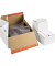 Versandkarton Premium CP155.456 braun, bis DIN A4+, innen 389x324x320mm, Wellpappe 1-wellig
