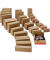 Versandkarton Eurobox CP154.302040 braun, bis DIN A5+, innen 294x194x387mm, Wellpappe 1-wellig