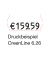 Preisauszeichnungsgerät CL 6.26 ACL-14000626, 1-zeilig, 6-stellig, mit Nummern