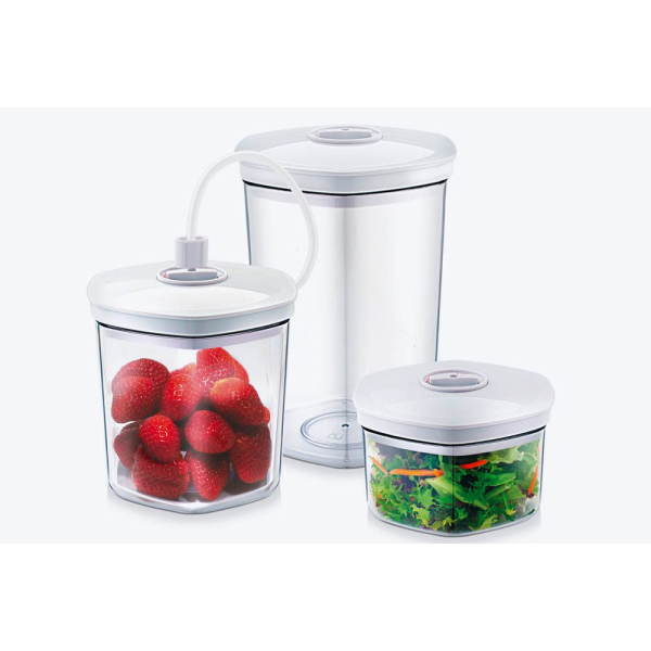 4038437012606 - Vakuumbehälter-Set 100 155 210 cm hoch transparent 07 14 20 l 4038437012606 - Vakuumbehälter-Set 100 155 210 cm hoch transparent 07 14 20 l