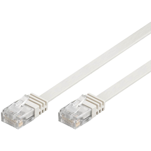4040849951527 - 0 m weiß bis zu 1 goobay RJ-45 Netzwerkkabel 20 m weiß bis zu 100 Gbit Sek bis zu 250 MHz 1 St 95152 4040849951527