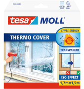 Fensterisolierfolie moll transparent