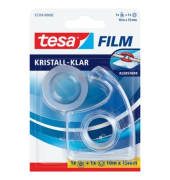 Klebebandabroller 57318-00002-04, f&uuml;r Klebeb&auml;nder bis 19mm x 10m, transparent