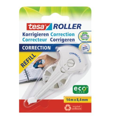 Korrekturrollernachf&uuml;ller ecoLogo 59986 8,4mm x 14m 