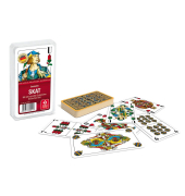 Spielkarten 22570011 Skat Senioren extra Groß deutsches Blatt Kunststoffetui