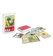 Kartenspiel 22571994 Quartett Dinosaurier verschiedene Motive Kunststoffetui