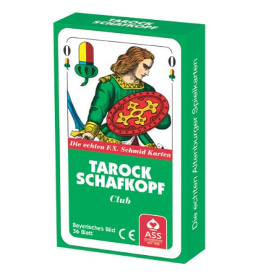 Spielkarten 22599437 Schafkopf & Tarock bayrisches Blatt Kartonetui
