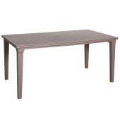 Gartentisch Genua braun rechteckig 18511690