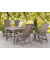 Gartentisch Genua braun rechteckig 18511690