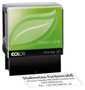 Textstempel Green Line Printer 20 ohne Logo