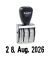 Datumstempel Classic 1010 Metall/Kunststoff Schrifthöhe (Datum) 4mm