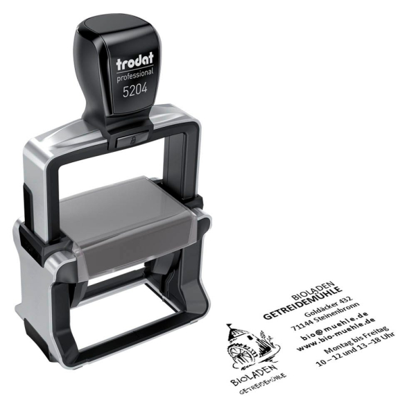 4044589409041 - Textstempel individualisierbar 5204 selbstfärbend schwarz mit Logo 4044589409041 - Textstempel individualisierbar 5204 selbstfärbend schwarz mit Logo