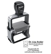 Textstempel 5206 mit Logo 320972