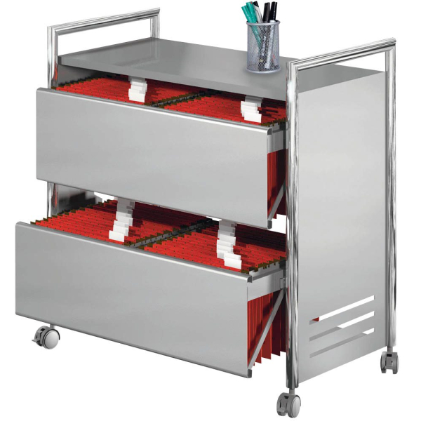 4044917411593 - Hängemappenwagen mit 2 x Hängemappenauszug 4044917411593 Kerkmann