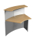Anbautheke Genua 3991 buche Freiform 118x70 cm (BxT)