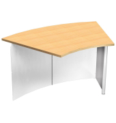 Anbautisch Genua 3993 buche Freiform 126,5x80 cm (BxT)