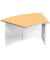 Anbautisch Genua 3993 buche Freiform 126,5x80 cm (BxT)