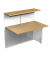 Anbautheke Genua 3992 buche rechteckig 116x70 cm (BxT)