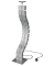 Kabeldurchführung Move silber 3000