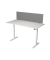 Move Tischtrennwand grau 160,0 x 45,0 cm