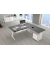 Sitz-Steh-Schreibtisch Move 3, elektrisch höhenverstellbar, 72-120cm (H), 180x80cm (BxT), L-Form, graphit / weiß