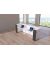 Empfangstheke BARI wei&szlig; C-Form 300x95cm 