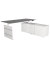 Sitz-Steh-Schreibtischkombination Move 3 10384612, elektrisch höhenverstellbar 72-120cm (H), 180x80cm (BxT), rechteckig, graphit
