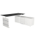 Sitz-Steh-Schreibtischkombination Move 3 10384813, elektrisch höhenverstellbar 72-120cm (H), 180x80cm (BxT), rechteckig, anthraz