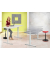 Sitz-Steh-Schreibtisch Move 3, elektrisch höhenverstellbar, 72-120cm (H), 160x80cm (BxT), rechteckig, lichtgrau / weiß