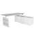 Sitz-Steh-Schreibtischkombination Move 3 10384911, elektrisch höhenverstellbar 72-120cm (H), 180x80cm (BxT), rechteckig, lichtgr