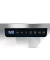Sitz-Steh-Schreibtisch Move 3 Premium, elektrisch höhenverstellbar, 72-121cm (H), 160x80cm (BxT), rechteckig, anthrazit / silber
