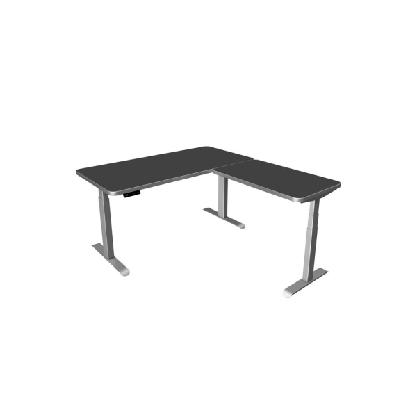 4044917437852 - Sitz-Steh-Schreibtisch Move 3 Premium 10332213 elektrisch höhenverstellbar 72-121cm (H) 160cmx180cm (BxT) L-Form anthrazit  