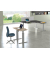 Sitz-Steh-Schreibtisch Move 3, elektrisch höhenverstellbar, 72-120cm (H), 180x80cm (BxT), L-Form, anthrazit / silber