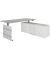 Sitz-Steh-Schreibtischkombination Move 3 10236111, elektrisch höhenverstellbar 72-120cm (H), 180x80cm (BxT), rechteckig, lichtgr
