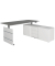 Sitz-Steh-Schreibtischkombination Move 3 10236312, elektrisch höhenverstellbar 72-120cm (H), 180x80cm (BxT), rechteckig, graphit