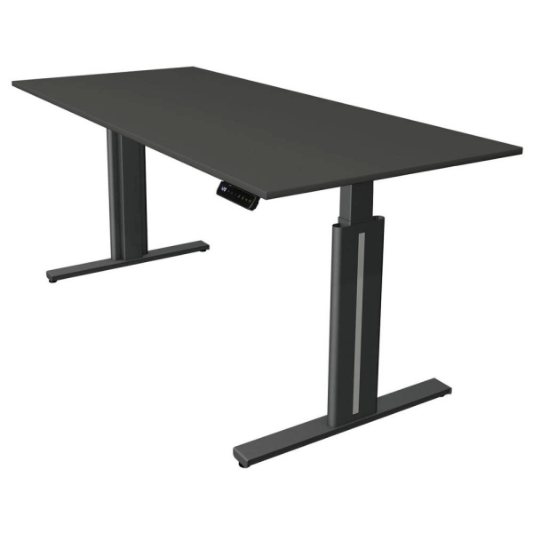 4044917439719 - Sitz-Steh-Schreibtisch Move 3 elegant 10324013 elektrisch höhenverstellbar 72-120cm (H) 180cmx80cm (BxT) rechteckig anthrazi