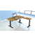 Sitz-Steh-Schreibtisch Move 3 elegant, elektrisch höhenverstellbar, 72-120cm (H), 180x180cm (BxT), L-Form, eiche / anthrazit