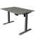 Sitz-Steh-Schreibtisch Move 1, elektrisch höhenverstellbar, 74-123cm (H), 120x80cm (BxT), rechteckig, graphit / anthrazit