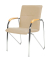 Besucherstühle beige Kunstleder
