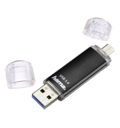 USB-Stick Laeta Twin micro USB schwarz 128 GB