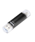 USB-Stick Laeta Twin micro USB schwarz 128 GB