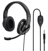 Headset HS-P350, Stereo, 3,5 mm-Klinkenstecker, Kabellänge: 2 m